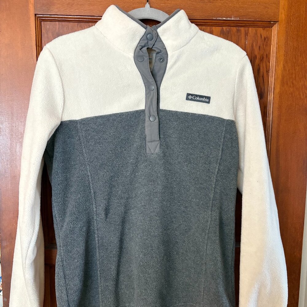 Columbia Fleece 1/4 Button Jacket